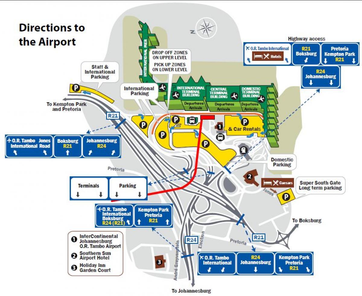 mapa alebo tambo parkovanie