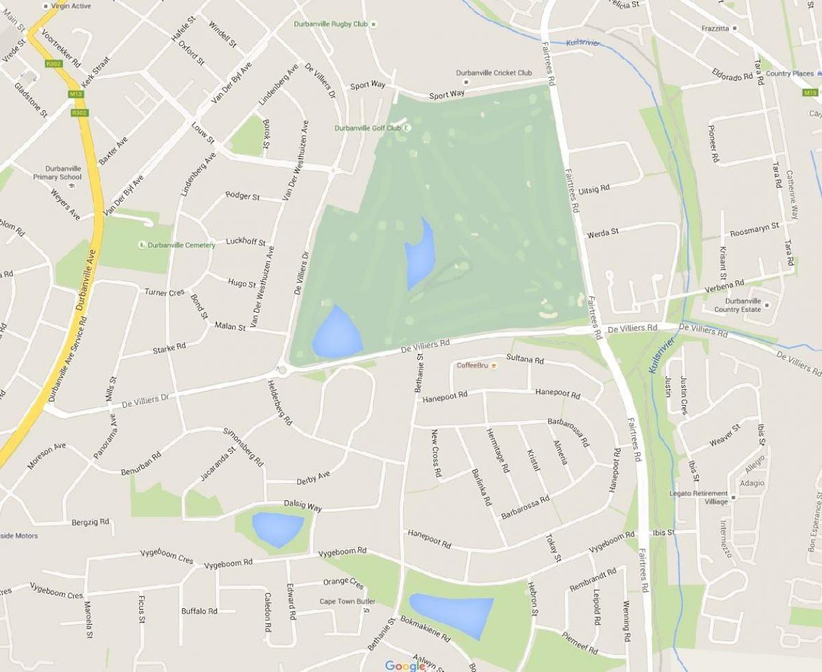 durbanville Kapské Mesto mapa