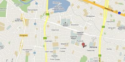 Mapa Kapskom Meste athlone