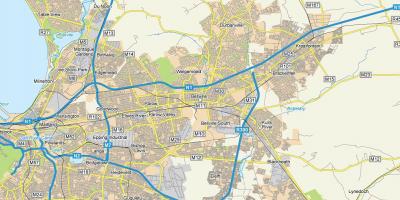 Bellville Kapské Mesto mapa