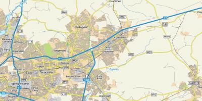 Mapa brackenfell Kapské Mesto