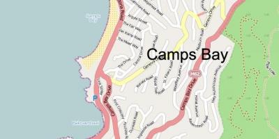 Mapa camps bay street
