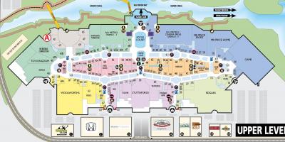 Mapa canal walk mapu Kapského Mesta