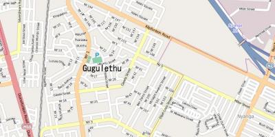 Mapa gugulethu Kapské Mesto