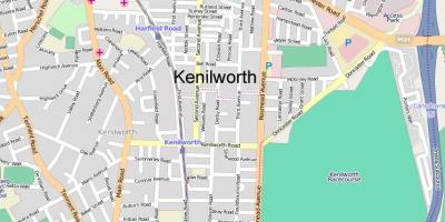 Mapa Kapskom Meste kenilworth