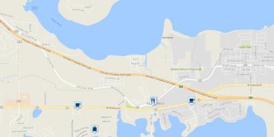 Mapa killarney záhrady