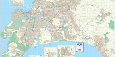 Mapa mapa štúdio Kapské Mesto