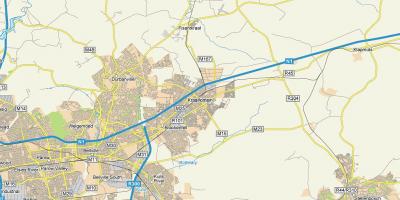 Mapa kraaifontein Kapské Mesto
