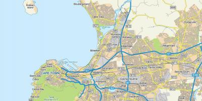 Milnerton Kapské Mesto mapa