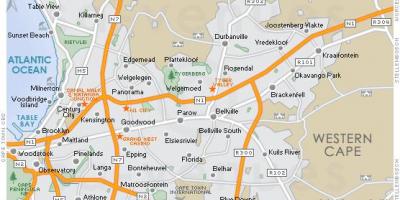 Mapa plattekloof