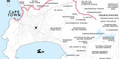Mapa richwood Kapské Mesto 