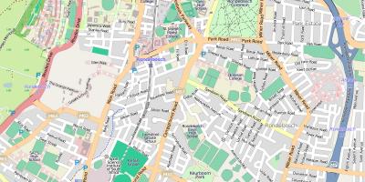 Mapa rondebosch Kapské Mesto