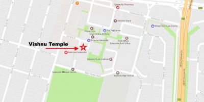 Mapa rylands Kapské Mesto