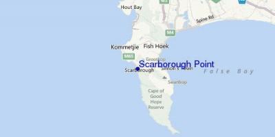 Mapa Kapskom Meste scarborough