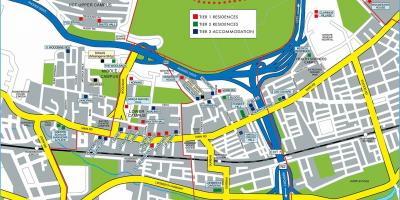 Mapa university of Cape Town