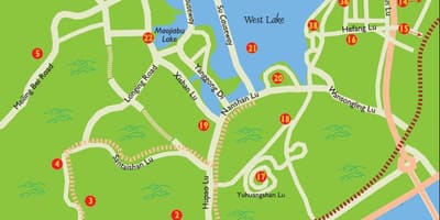 Mapa westlake Kapské Mesto