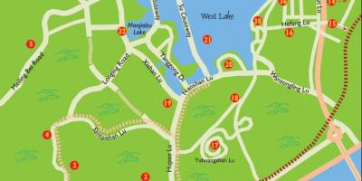 Mapa westlake Kapské Mesto